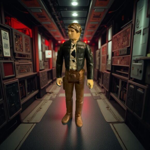 Vintage 1980 Kenner Star Wars Bespin Han Solo Action Figure 4” B15 - Picture 1 of 7